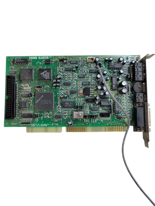 Gaming Creative Sound Blaster Pro2 CT1600 ISA Audio IDE %