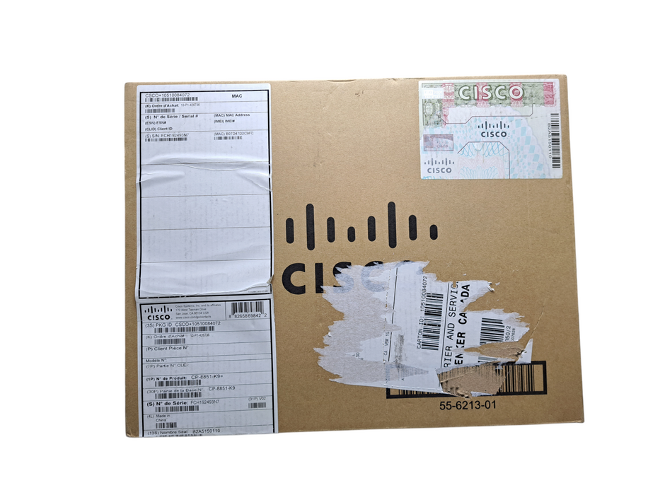 Cisco CP-8851-K9 Wall Mountable IP Phone | New Open Box