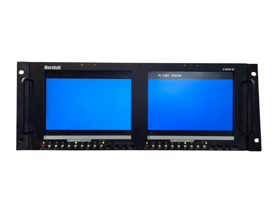 Marshall Electronics V-R82DP-SD 8.4" Dual SDI LCD Monitor 16:9/ 4:3 READ $