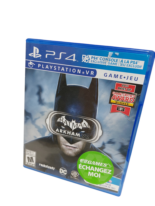 PS4 VR Game Batman Arkham VR  =