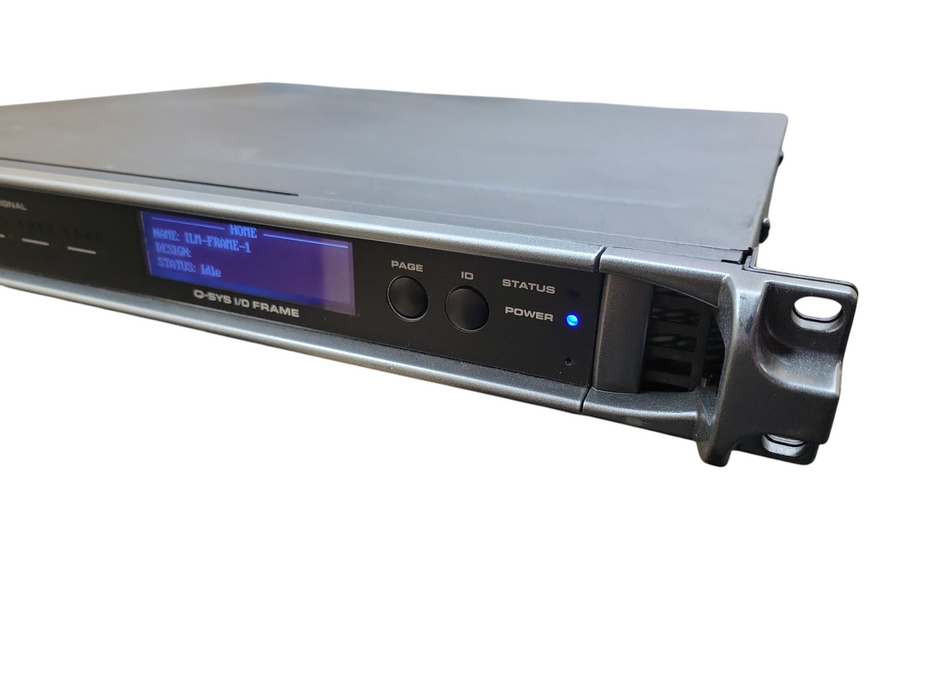 QSC Versatile Q-SYS I/O Frame Network Interface READ !