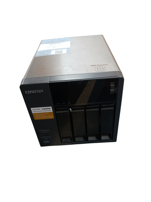 QNAP TS-453A 4-Bay NAS – Intel Quad-Core 4GB RAM No HDD READ Q