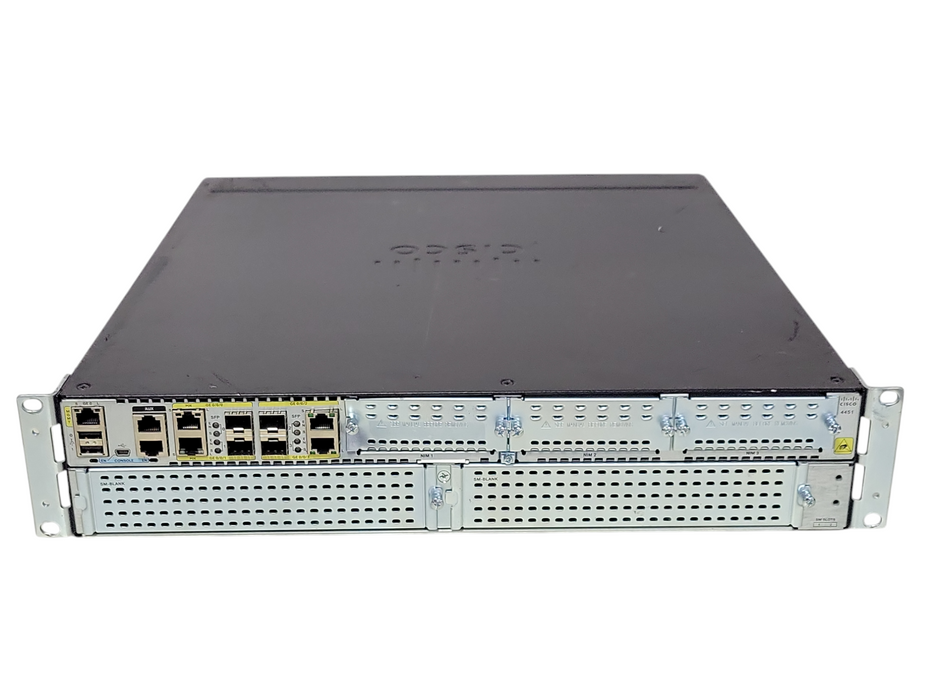 CISCO ISR4451-X/K9 Integrated Services Router, ipbasek9, appxk9, securityk9 _