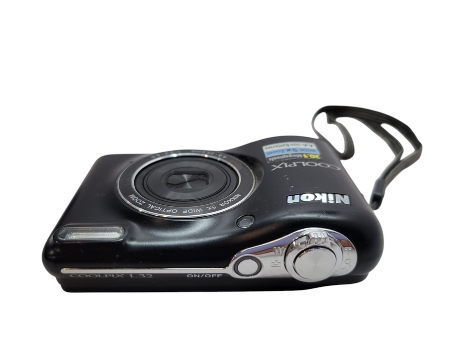 Nikon Coolpix L32 - 20.1MP Digital Camera Q%