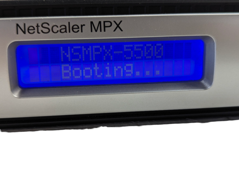 Citrix MPX 5550 Netscaler Load Balancer Please READ  Q-
