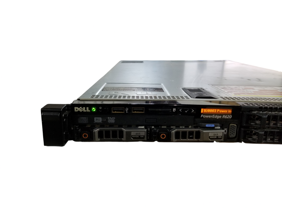 Dell PowerEdge R620 2x Xeon E5-2690-0 96GB DDR3 H710P-Mini & S110 2x750W