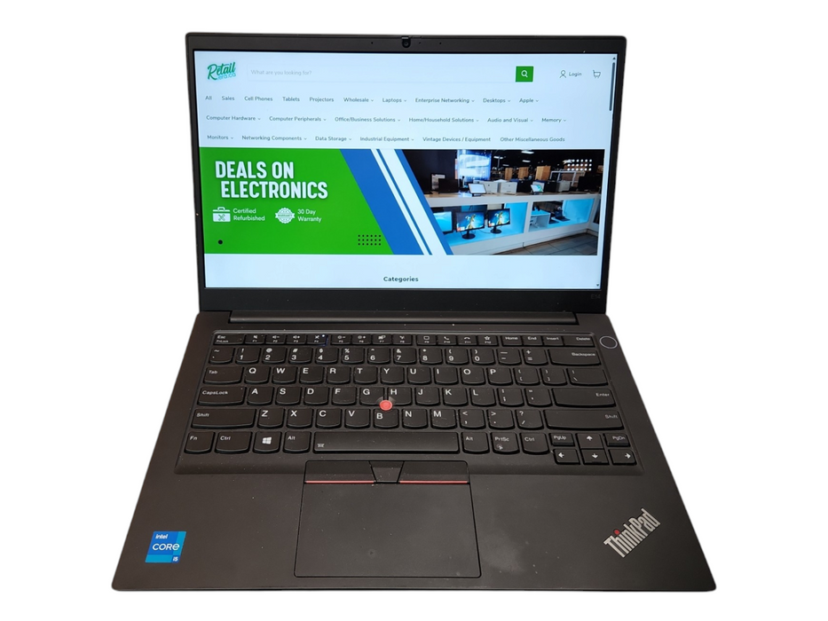 Lenovo ThinkPad E14, Intel i5-1135G7 2.40GHz, 16GB DDR4, 512GB NVMe, No PSU  Lap200