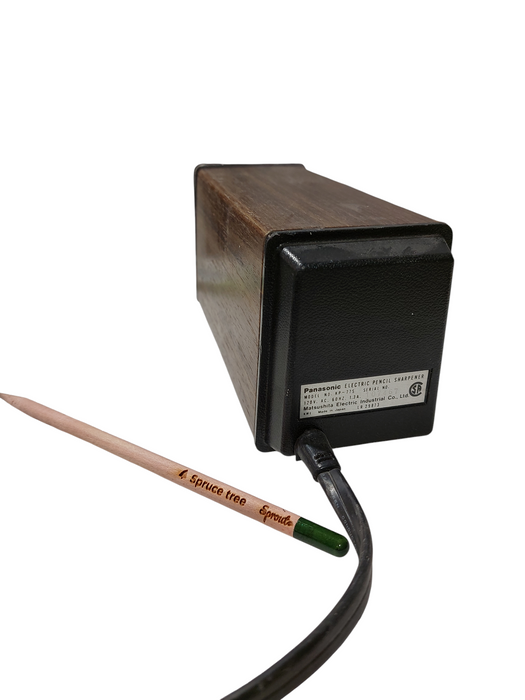 Vintage Panasonic Auto-Stop Electric Pencil Sharpener Model: KP-77S =