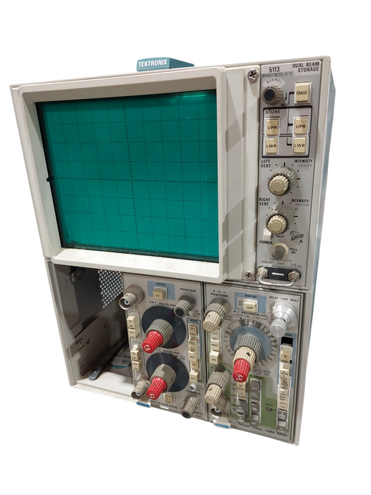 Tektronix OP7 PN: 333-1443-02 Oscilloscope 5113 Dual Beam Storage  =