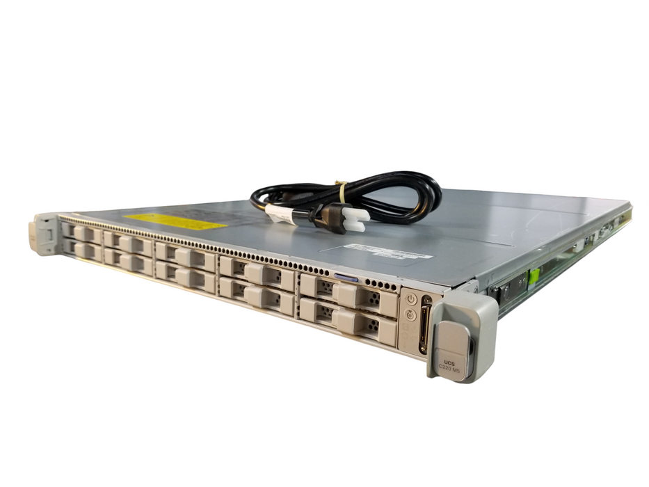 Cisco UCS C220 M5 2x Xeon Gold-6244 64GB DDR4 LSI MegaRAID 2x1050W PSU