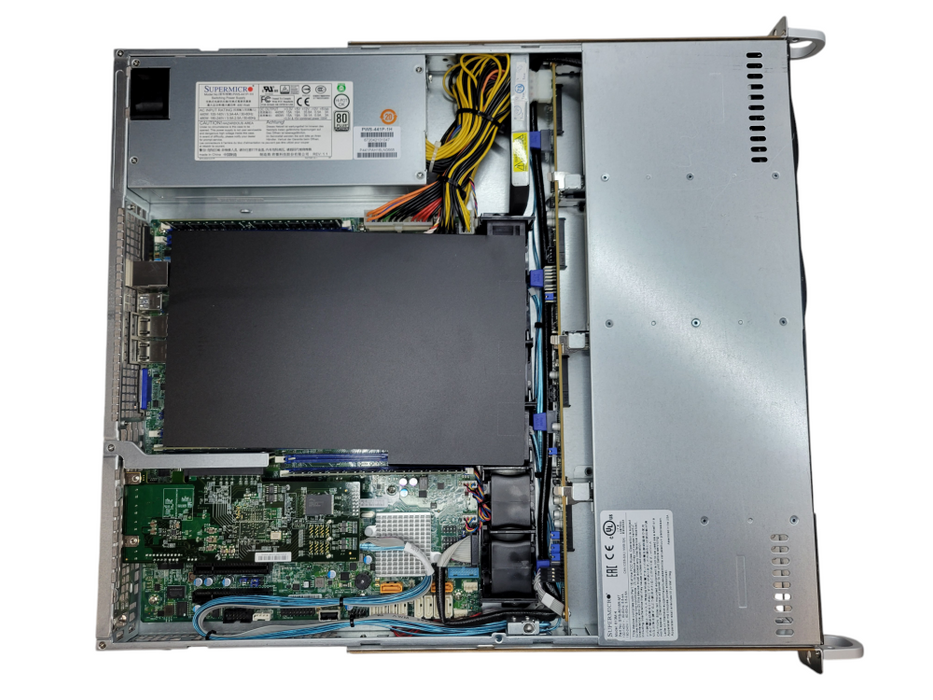 Supermicro X10DRL-i - 2x Xeon E5-2640 v4 32GB DDR4 LSi3008-iR 440W PSU % %