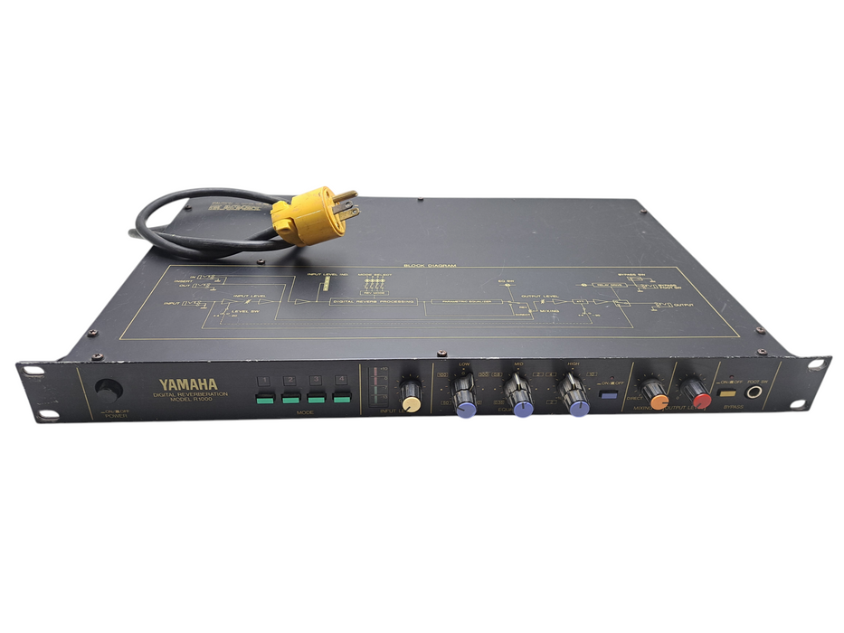 YAMAHA R1000 Digital Reverb Rack Mount Audio Processor   )