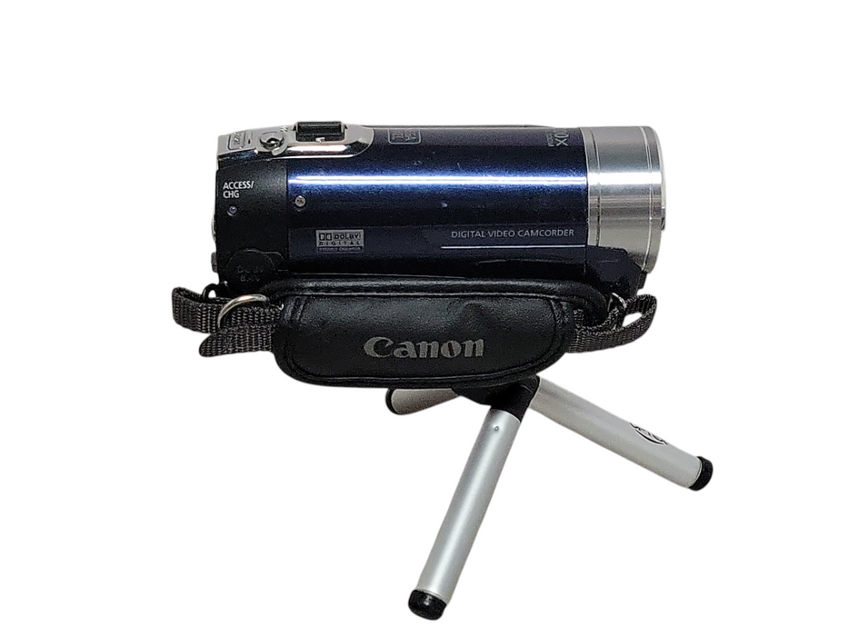 Canon FS100 Camcorder 48x Zoom 2000x Digital Zoom w/ Battery, READ _