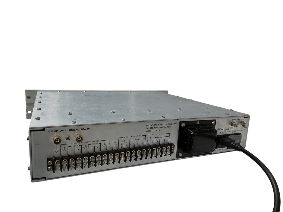 Broadcast Electronics FS30 FM Stereo Generator Model: 909-0050-204 =