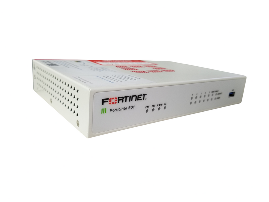 Fortinet Fortigate-50E Network Security Firewall Initialized FG-50E w/Adapt Q