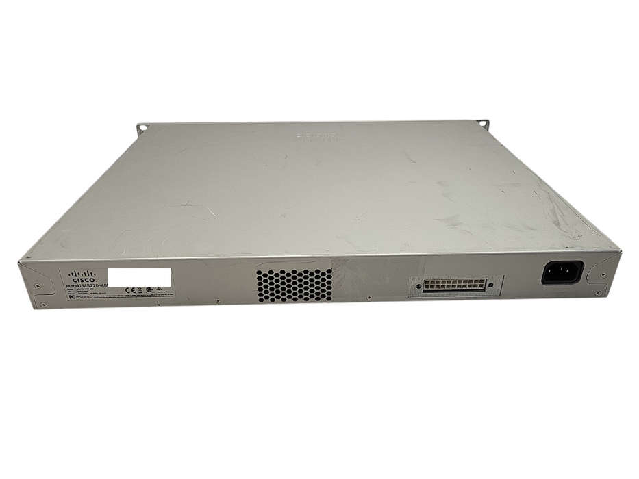 Cisco Meraki MS220-48FP 48-Port Gigabit PoE Cloud Switch UNCLAIMED