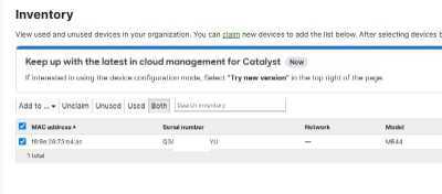 Cisco Meraki MR44 MR44-HW Access Point UNCLAIMED  !