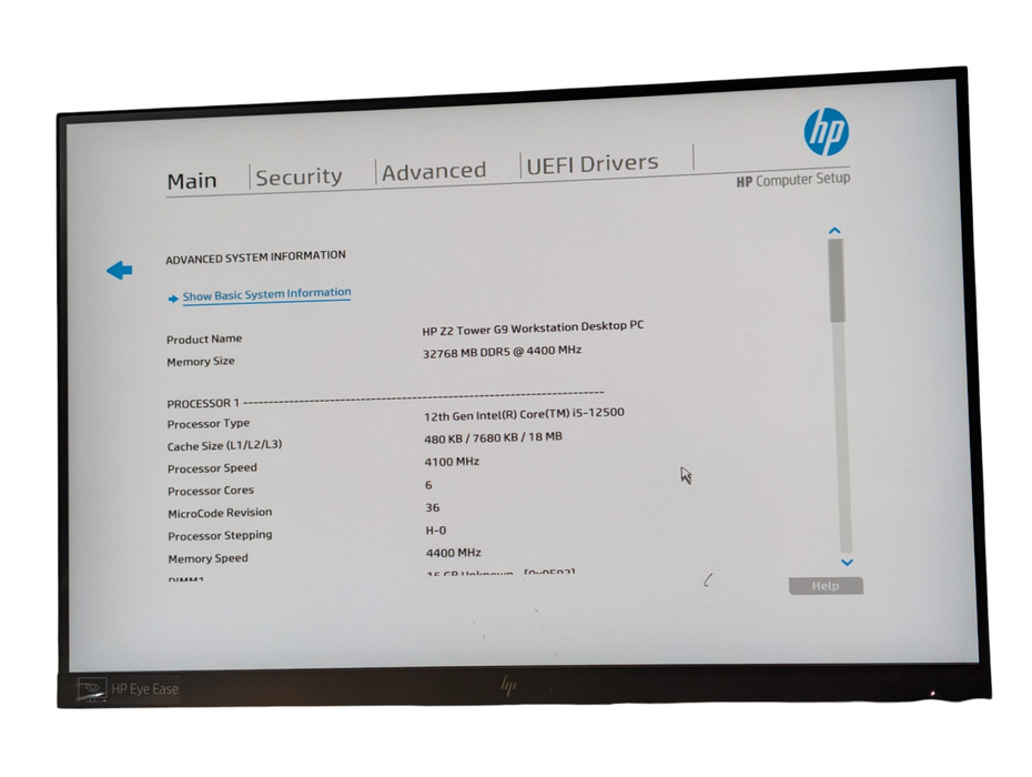 HP Z2 G9 Tower Workstation Barebones Please READ  -