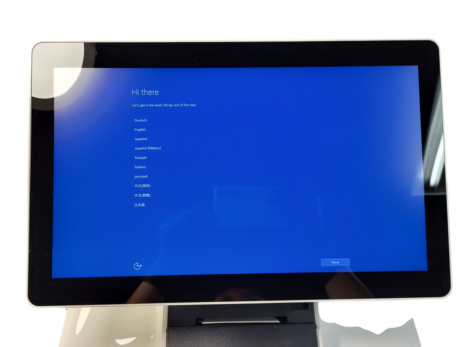 ELO Touch POS paypoint windows E833933, Core I5-8500T, 8GB DDR4, 128GB SSD No key$