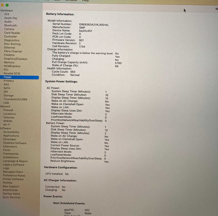 Apple MacBook Pro 15 2019 i9-9880H 32GB 512SSD Radeon Pro 560X GPU READ