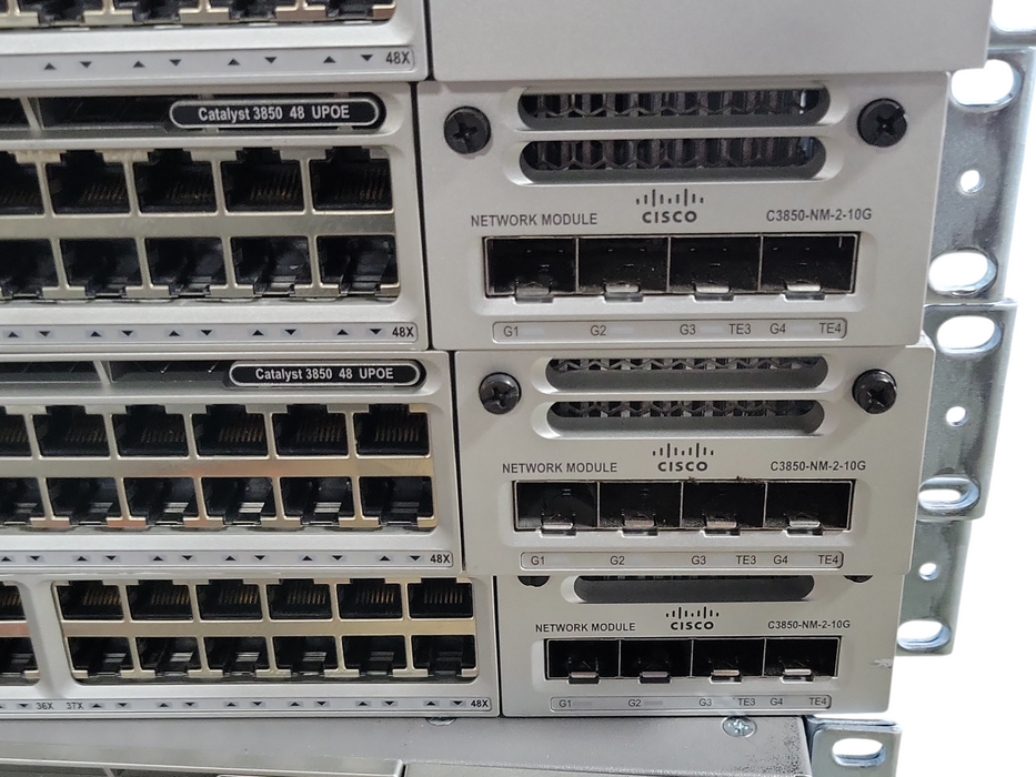 Lot of 106x Cisco WS-C3850-48U-S 48-Port UPOE GB 1x PSU Switch, See Detail  _
