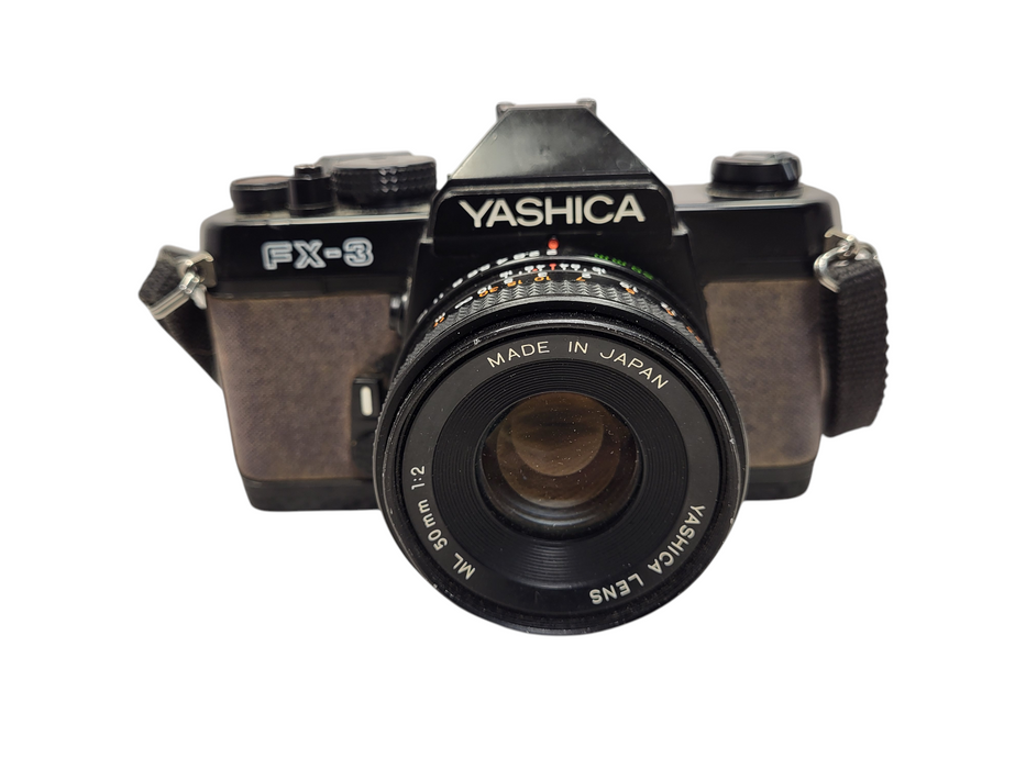 Yashica FX-3 Film Camera ML 50mm f/2 Lens $
