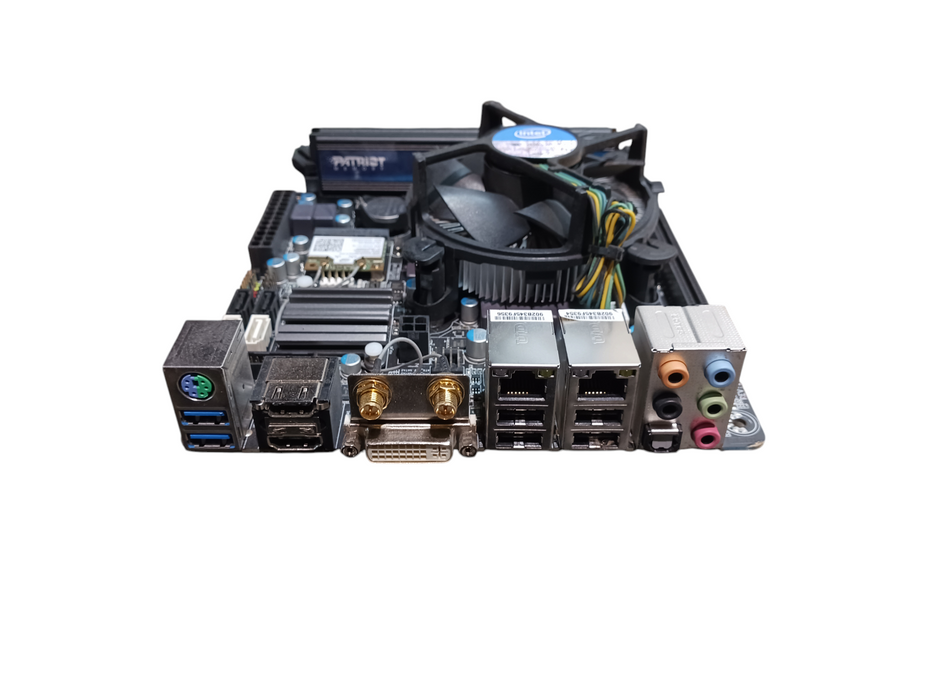 GigaByte GA-H77N-WIFI ITX & Intel i7-3770 CPU 8GB DDR3 No I/O Shield