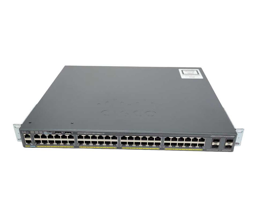 CISCO WS-C2960X-48FPS-L 48-Port Gigabit POE+ Switch  _