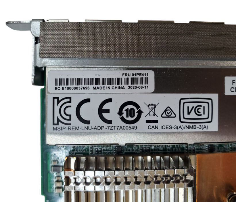 Lenovo 01PE411 Intel X722 10GbE 4-Port mLOM Network Interface Card