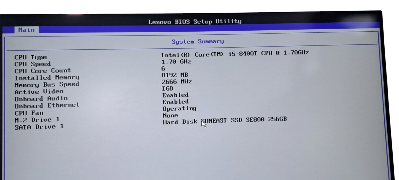 Complete PC Setup i5-8400T|8GB RAM|256GB SSD W/ Monitor, Mouse and Keyboard