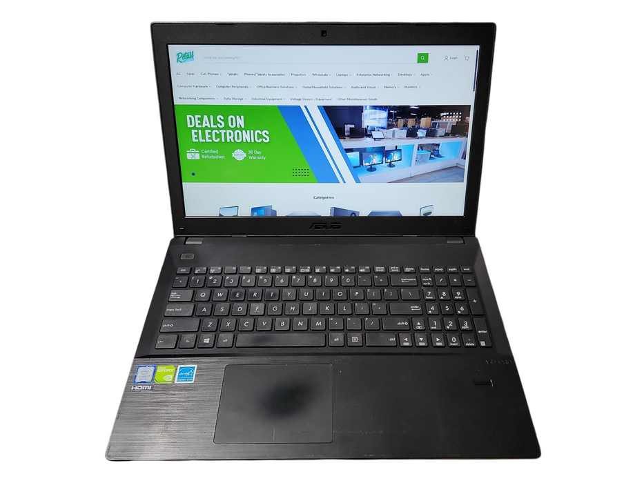 Asus P2540U Laptop, i7-8550U 1.80GHz, 8GB DDR4, 256GB SSD, MX110  Lap200