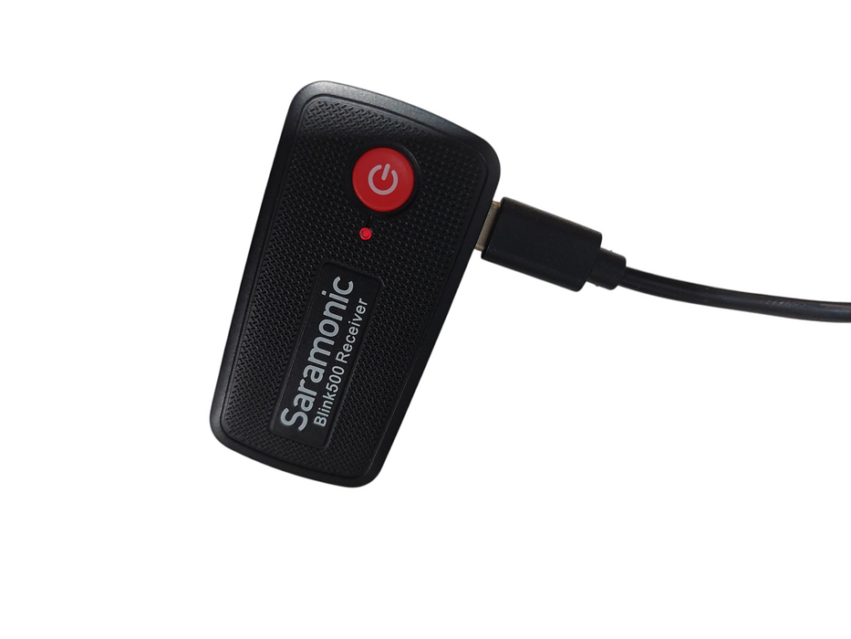 2- Saramonic Blink500 Transmitter & Blink500 Receiver USB C Type ( Loose )  =