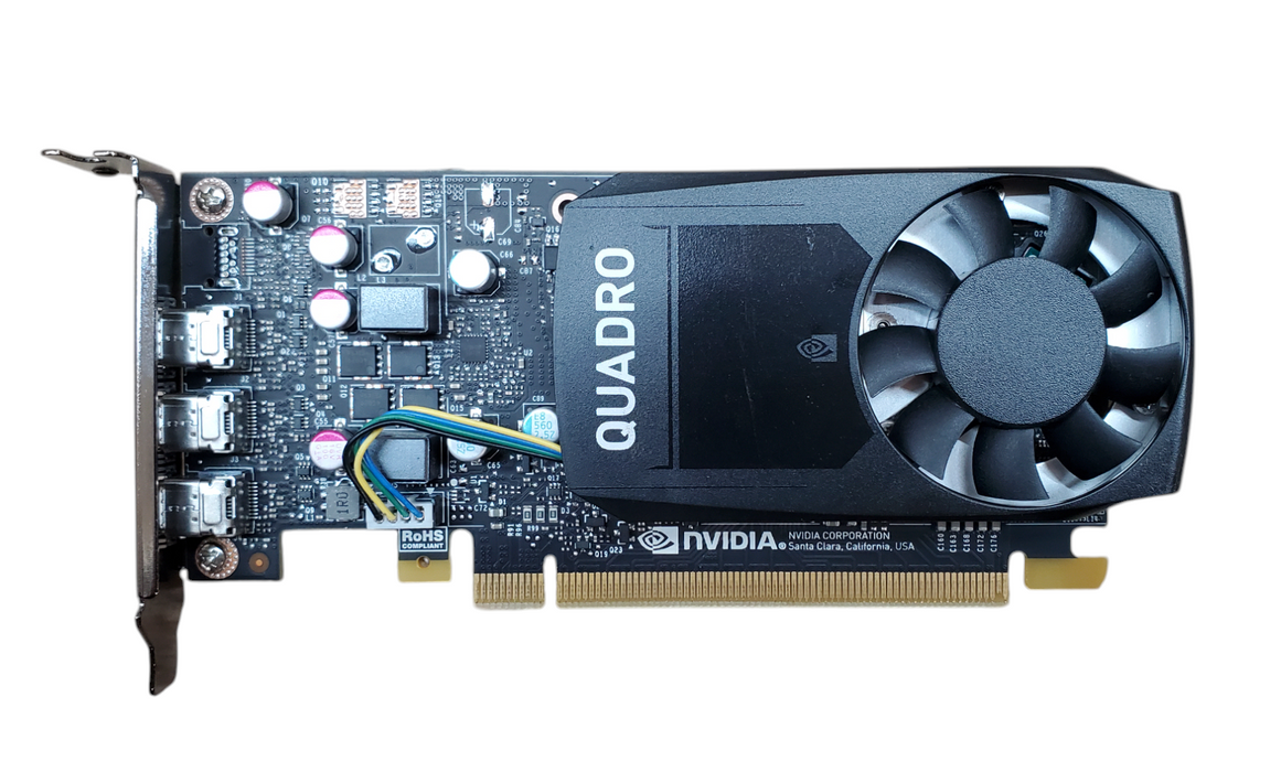 NVIDIA Quadro P400 2GB GDDR5 Graphics Card 3x MiniDP