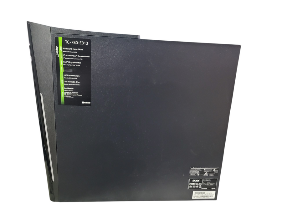 Acer Aspire TC-780 | i7-7700 @3.60GHz 16GB DDR4 1TB HDD