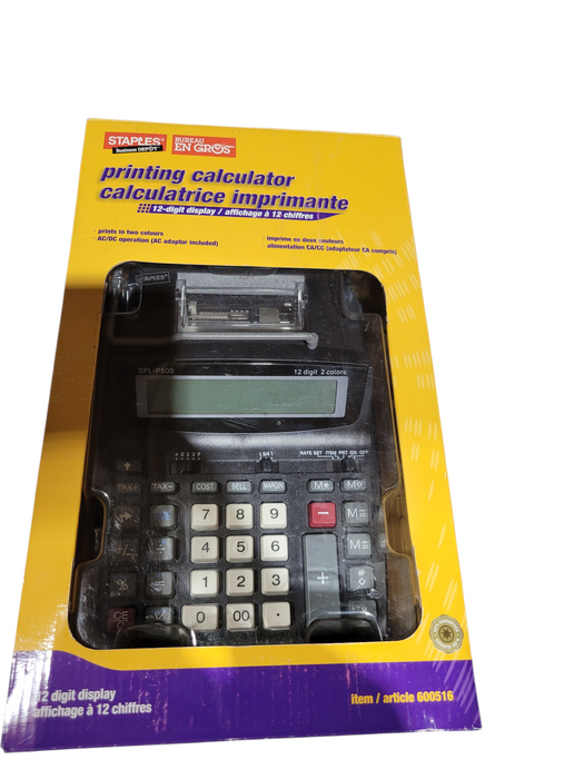 Staples Printing Calculator SPL-P500