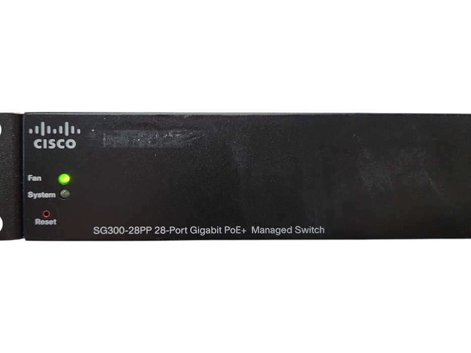 Cisco SG300-28PP-K9 V04, 28-Port Gigabit PoE+ Managed Switch, 2x SFP