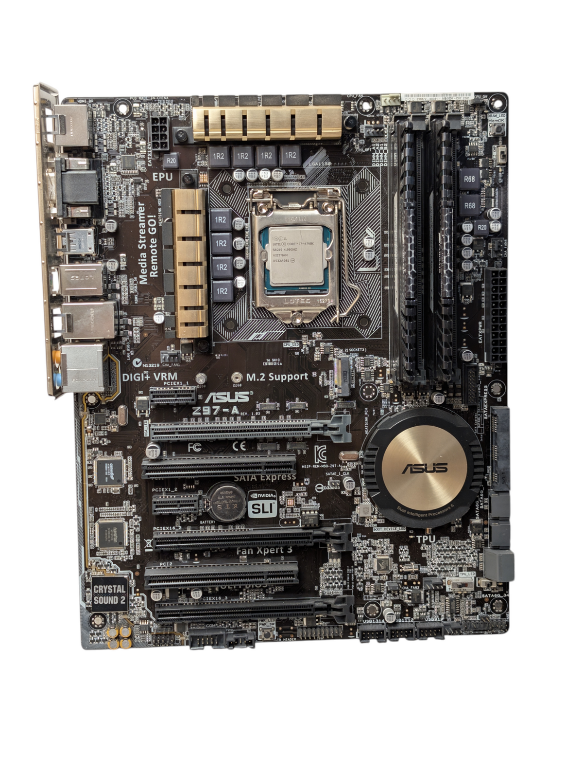 ASUS Z97-A Intel Core i7-4790K 16GB RAM Motherboard Combo