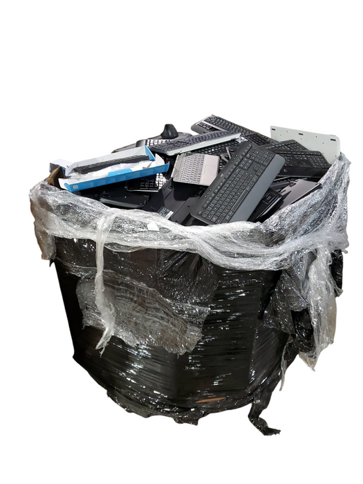 Bin of Assorted wireless Keyboards/Mice (AS-IS) Approx 600lbs
