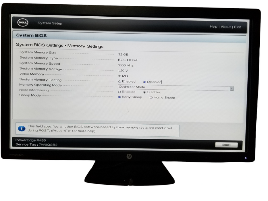 Dell Power Edge R430, 1x Xeon E5-2620v3 2.40GHz 32GB DDR4, PERC H330 Mini