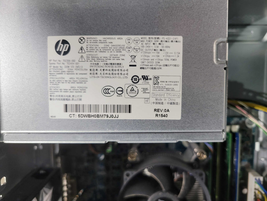 HP Z230 Workstation | Xeon E3-1241 v3 @3.5 GHz 32GB DDR3 | NO HDD