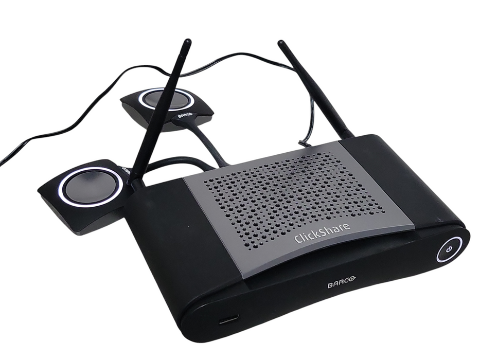 Barco ClickShare CSE-200 Presentation System w/ 2x Buttons & power adapter Q_