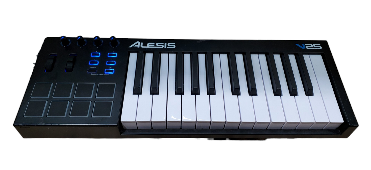 Alesis V25 25-Key USB MIDI Keyboard Controller *READ*