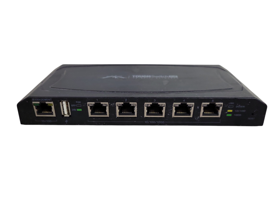 Ubiquiti TOUGHSwitch 5-Port Gigabit PoE 24V Switch TS-5-POE !