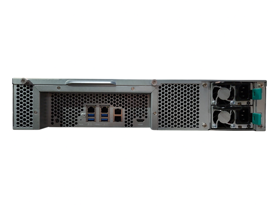 QNAP TS-1253U-RP 2U 12-Bays NAS, Intel J1900, 8GB RAM w/ 6x2TB & 6x 4TB HDD