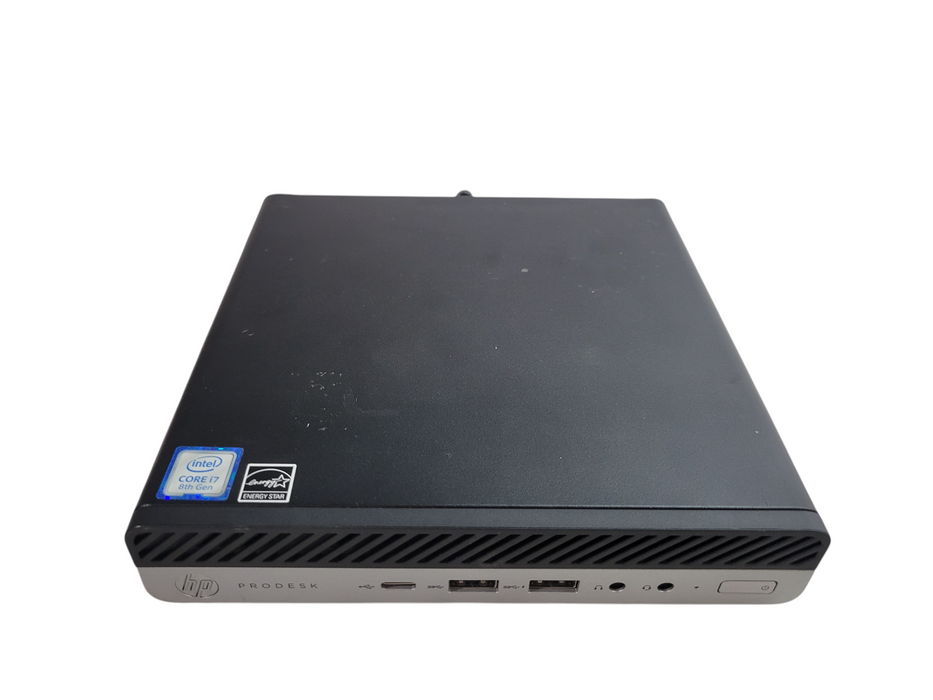 HP ProDesk 600 G4 DM - Core i7-8700T 16GB DDR4 256GB SSD  Q%