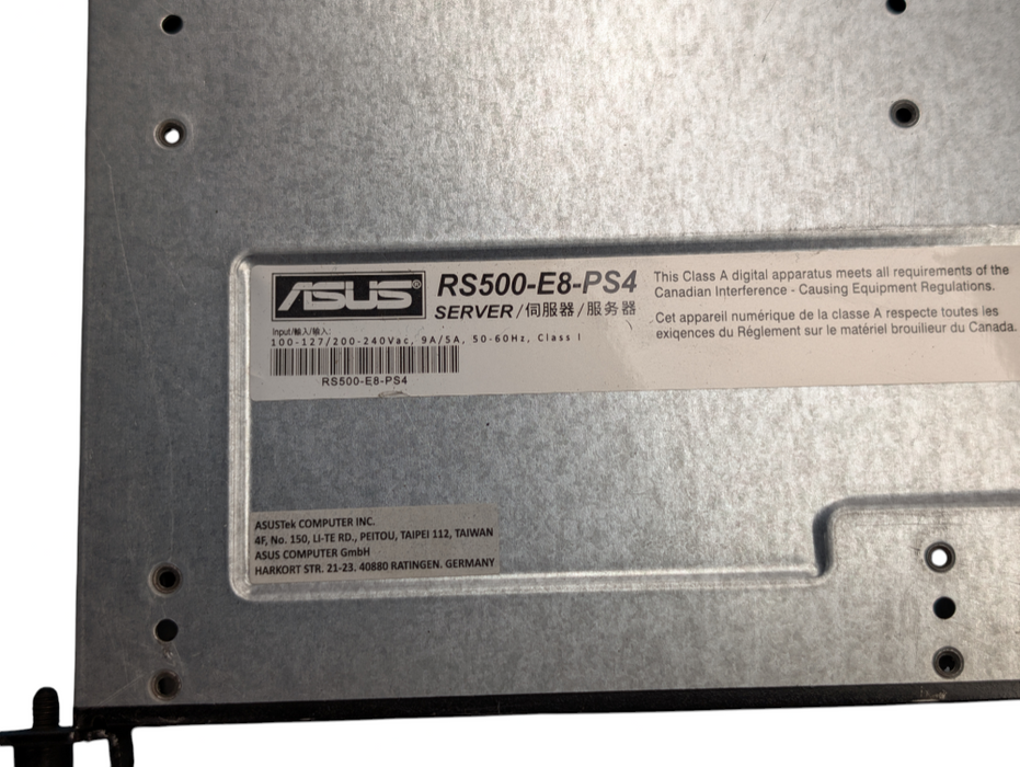ASUS Server RS500-E8-PS4 Z10PR-D16 2x Intel Xeon E5-2695 v3 64GB RAM  -