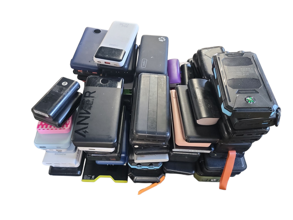 Lot of 100x Power Banks [Assorted Brands]