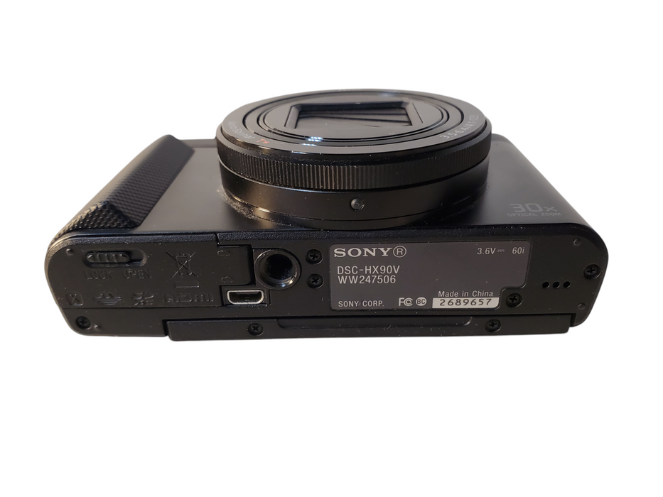 Sony Cyber-shot DSC-HX90V/ww247506 18.2MP Digital Camera - Black read