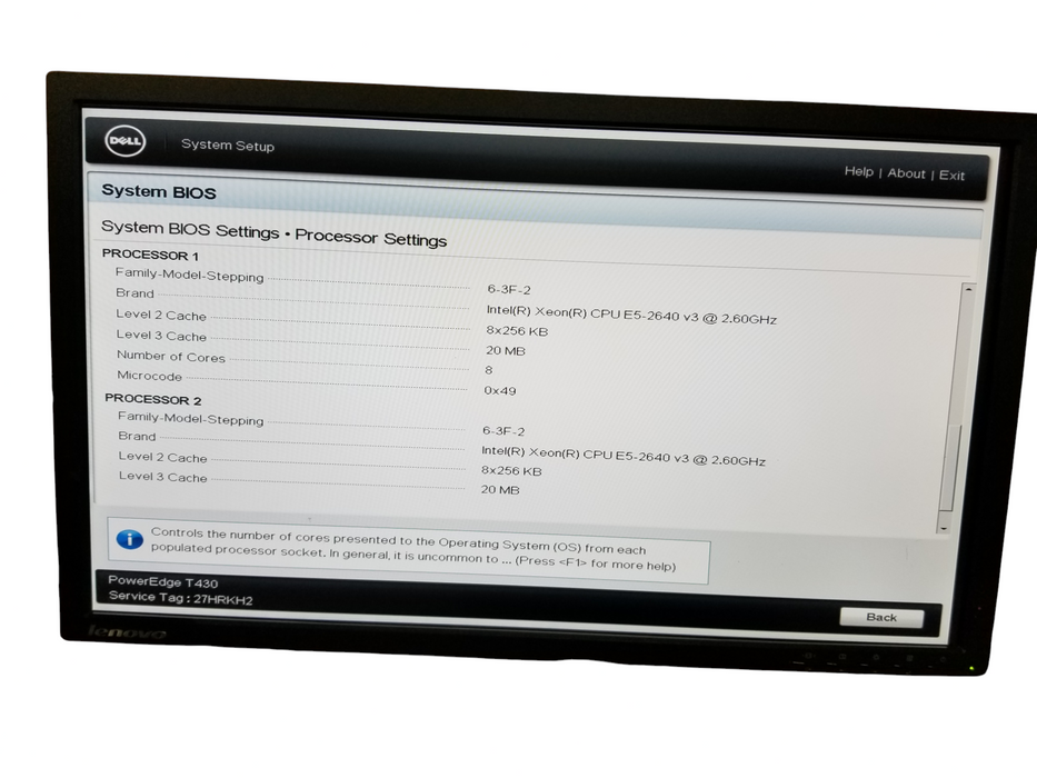 Dell PowerEdge T430 8x3.5" 2x Xeon E5-2640v3, 32GB DDR4, PERC H730P, 1x750W