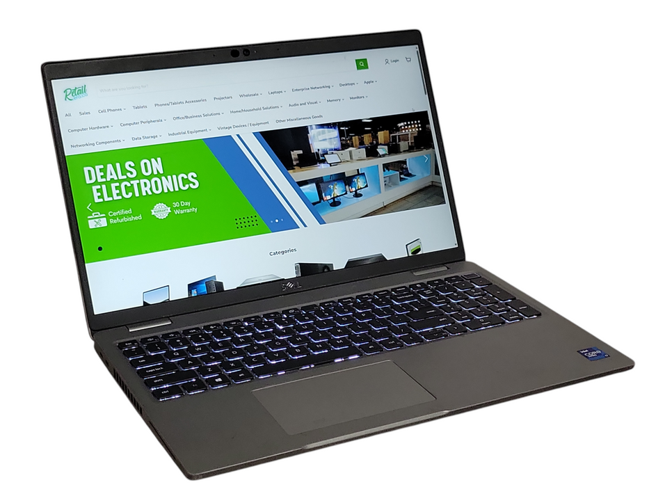 Dell Latitude 5520 Core i7-1185G7 4.8GHz 16GB RAM 256GB SSD READ  _ Lap200